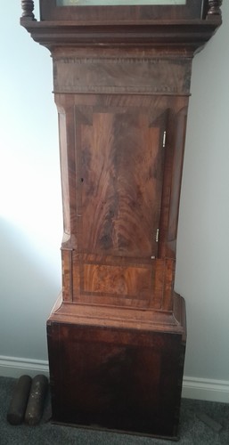 Long case clock made by - case,