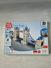 London Tower Bridge 3D Jigsaw Puzzle Landmarks Size 16,5" 42cm Brand New Sealed 