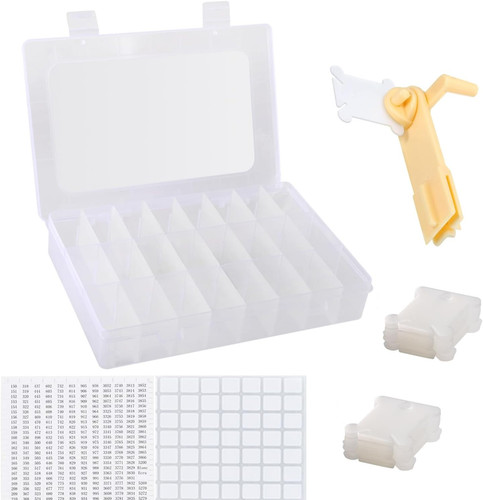 Embroidery floss organizer - embroidery,