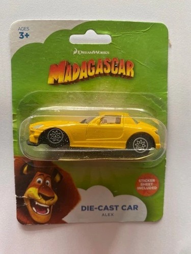 Madagascar alex diecast - alex, car