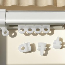 100x Curtain Track Rail Glider