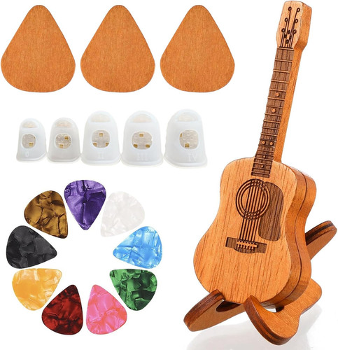 Guitar pick case with 3pcs - pick,