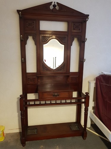 Vintage antique wood coat - wood,