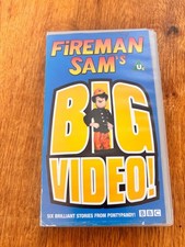 FIREMAN SAM BIG VIDEO VHS