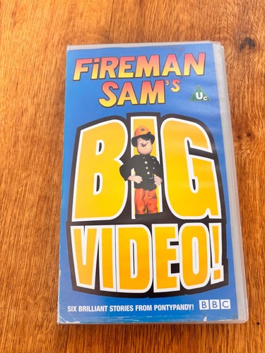 Fireman sam big video vhs - sam,