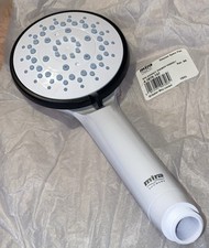 Mira Advance 3 Spray Mode L21A Bathroom Shower Head Headset White/Black - £37.79