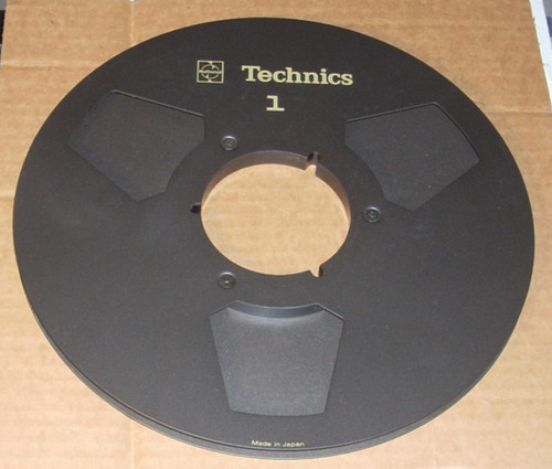Technics metal empty reel - metal,