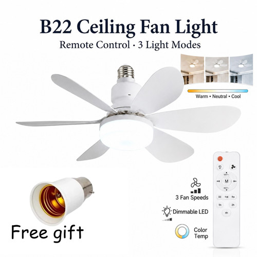 B22 bayonet ceiling fan - bayonet,