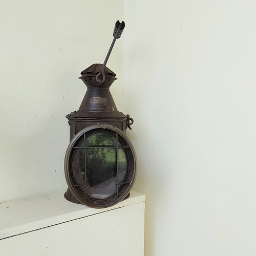 James horn railway - railway, lantern