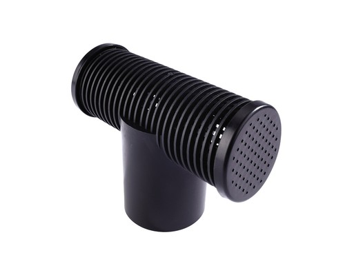 Gutter down pipe leaf - down,