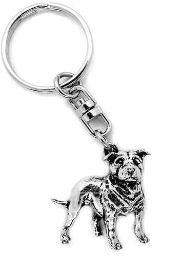 Silvery staffordshire staffie - silvery,