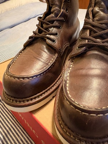 Red wing 8883 concrete rough - red,