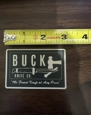Buck Knife Knives Green Sticker Decal Shot Show  The Finest Knife At Any Price