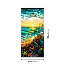 3D Stained Glass Window Film