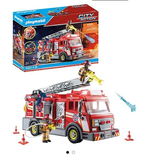 Playmobil fire truck toy - playmobil,