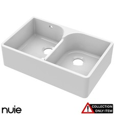 Nuie Fireclay White Ceramic