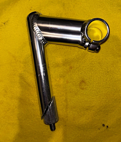 Silver steel quill bike - steel,