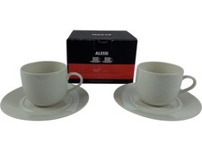 Alessi Cup & Saucer Set of 2
