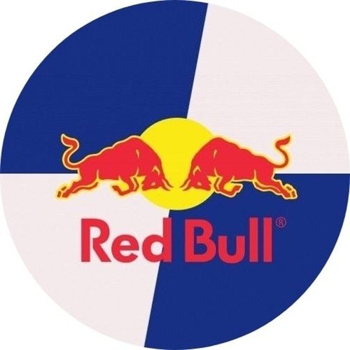 Red bull energy - bull, decal