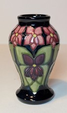 Moorcroft Violets vase - Sally