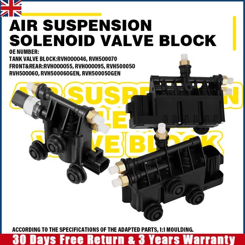 Air suspension valve block - air,