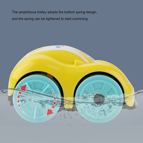 Amphibious cartoon car bath - amphibious,