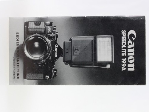 Canon speedlite 199a - speedlite,