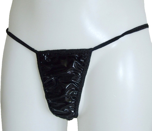 Pvc panties tanga briefs - panties,