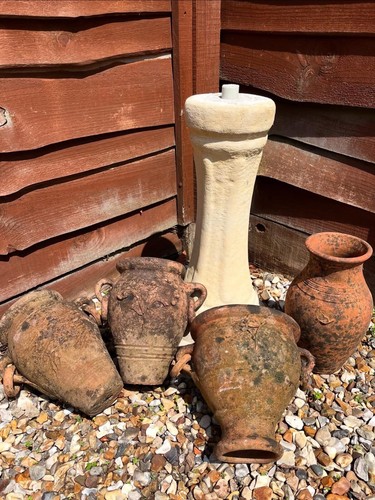 Salvaged antique hand thrown - salvaged,