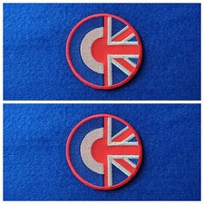 A Pair Of Mod Culture Patches