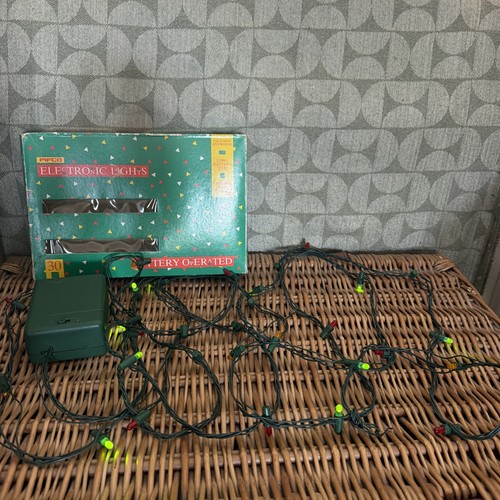 Vintage pifco christmas lights - vintage,