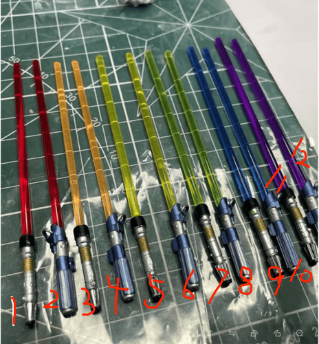 Custom painted 12 - painted, 1/12