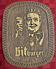 Bitburger Beer Faux Wood Look