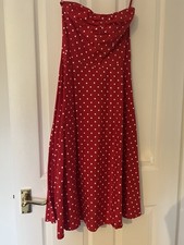 Stop Staring! Strapless Red