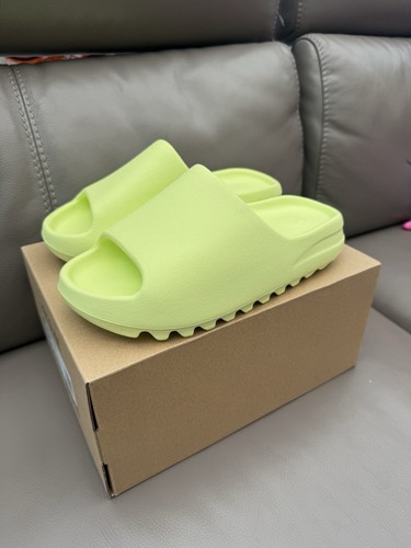Adidas yeezy slide glow green - glow,