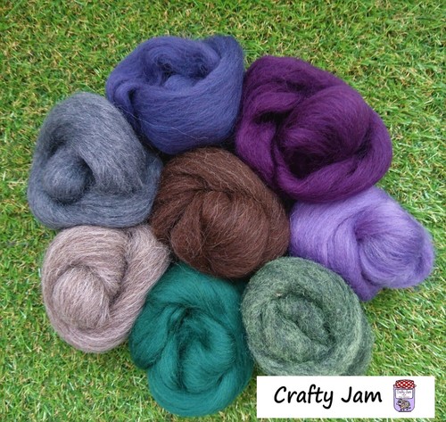 Needle felting moorland - needle,