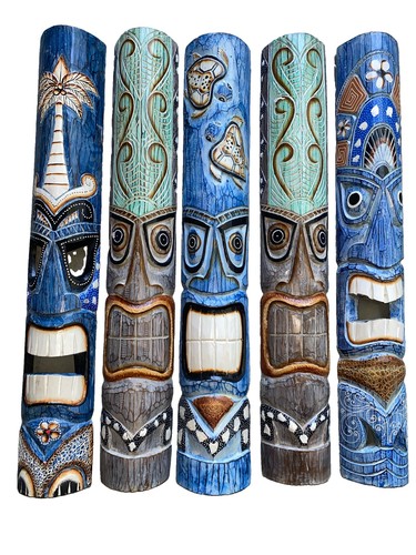 Set tiki mask - 5,