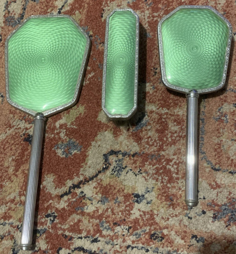 Art deco green - art, vtg