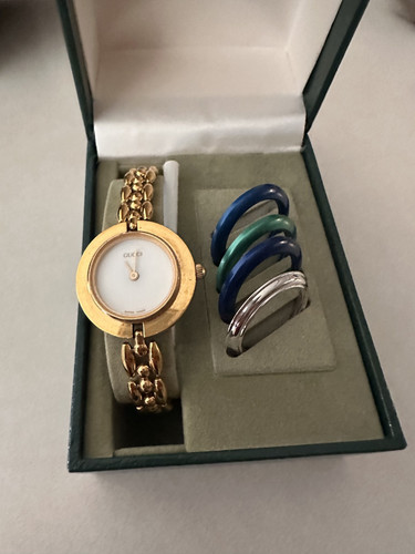 Vintage gucci 2 gold - gucci, 11/12.2