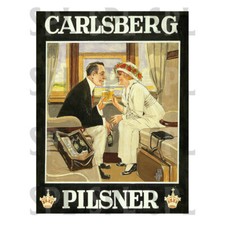 Carlsberg Retro Metal