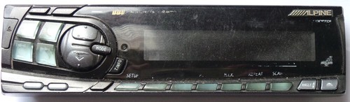 Alpine car radio detachable - alpine,