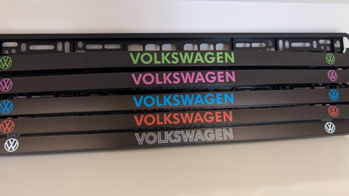 Car number plate - 2x,
