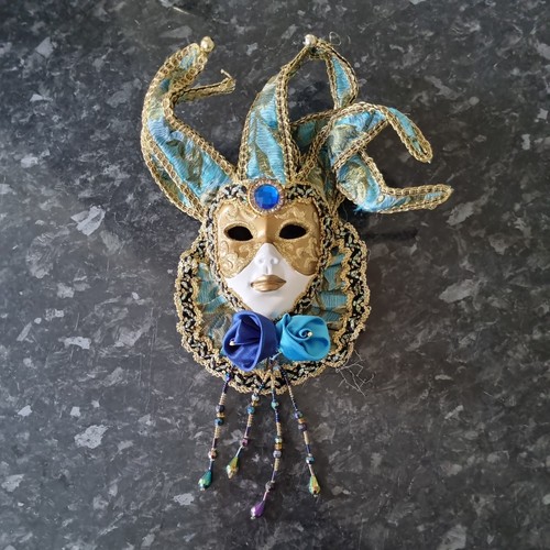 Vintage porcelain face - face, jester