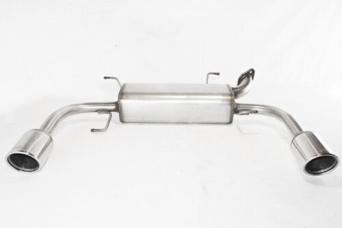 Double exhaust stainless steel - double,