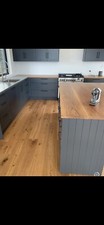 Solid Oak Kitchen Worktop Hard As Granite Made In Scotland  The Castle Woodmonke
