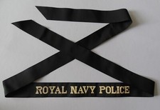 ROYAL NAVY POLICE Cap Tally -