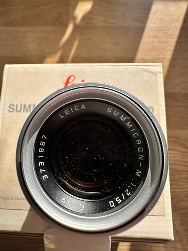 Leica 50mm summicron m - 50mm,