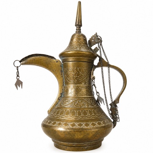 Antique arabic dallah coffee - arabic,