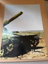 Vintage Hagglunds CV90120 CV 90120 Tank Swedish Military Combat Vehicle Brochure