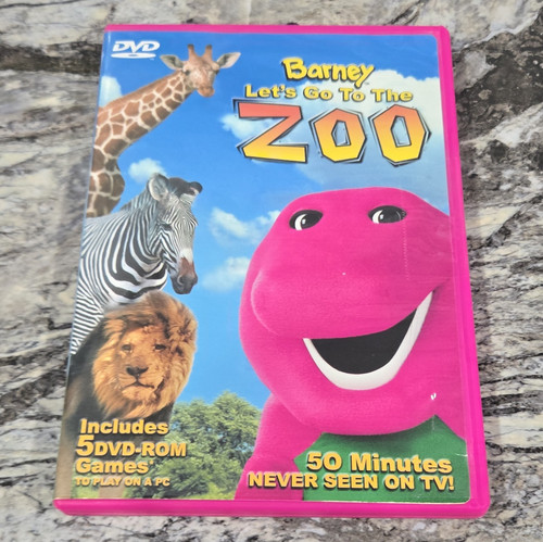 Barney let the zoo - barney, let's